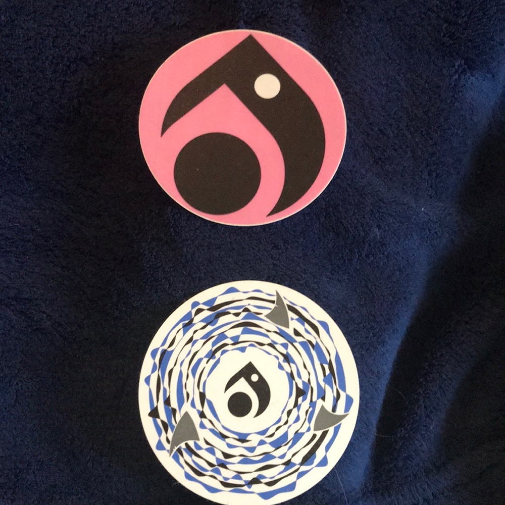 Two Limited Edition Lokai Stickers
